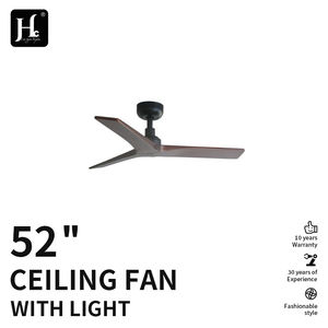 Ventilador de Techo de 52 Pulgadas con 3 Aspas de Madera Maciza, Control Remoto Inteligente, para Sala de Estar, Viento Cómodo - Product Image 2