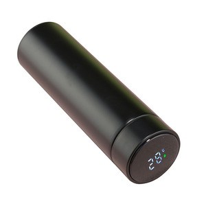 Borraccia digitale da 500 ml con logo personalizzato con <span class=keywords><strong>Display</strong></span> a LED per temperatura in acciaio inossidabile 500 ml Termo Termo tazza Smart - Product Image 2
