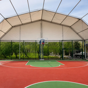 Tente industrielle modulaire multi-arche sur mesure, résistante au vent et à la pluie, avec structure en aluminium durable, pour entrepôt de stockage, exposition et commerce. - Product Image 6