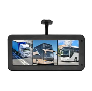 Sistema di rilevamento degli angoli ciechi con schermo da 12.3 pollici IPS specchietto retrovisore telecamera per autobus Monitor di Backup sistema di specchietti laterali per camion