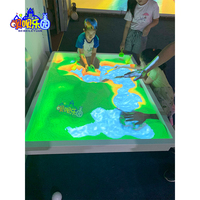 Table de sable interactive de projection 3D tout-en-un ODM AR/VR/MR pour parc d'aventure éducatif en métal