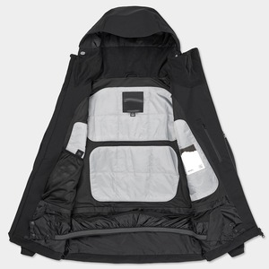 Conjunto de Esquí con Capucha para Hombre, Impermeable, Cortavientos, Transpirable, de Secado Rápido, para Senderismo, Esquí, Escalada, Montañismo, Casual, Cálido, con Cierre - Product Image 3