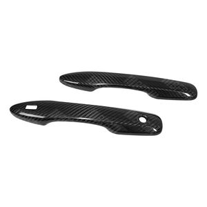 Pour Toyota <span class=keywords><strong>Corolla</strong></span> GR <span class=keywords><strong>2023</strong></span>+ Garniture extérieure en carbone, finition brillante en fibre de carbone, couvre-poignée de porte - Product Image 3