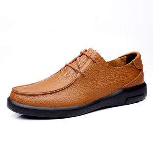 Nouvelles Chaussures Habillées et Oxford en Cuir de Vachette Souple pour Hommes, Style Business Décontracté, à Lacets, de Haute Qualité, pour la Vente en Gros - Product Image 1