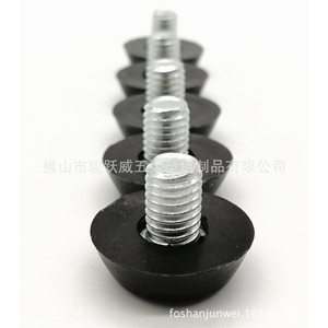 Furniture <b>Leg</b> Anti Slip Feet M6M8 Plastic Metal <b>Adjustable</b> Cabinet Feet With Screw Easy Installation - Product Image 5