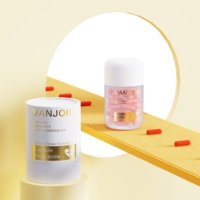 Grande bouteille en verre opaque de 100ml avec couvercle blanc sécurisé pour supplément d'huile de poisson oméga en vrac vente en gros commerciale