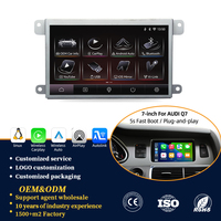 Écran Linux 7 pouces pour Audi Q7 2006-2014, Plug and Play, sans codage, CarPlay sans fil, Android Auto, GPS, démarrage rapide, stock US