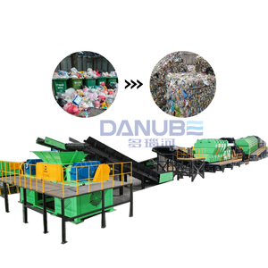 Machinerie de tri des déchets solides municipaux pour ligne de recyclage des déchets vers une centrale électrique - Product Image 1