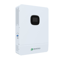 ABD Sertifikalı 48V 5KW 6.5kw 8KW 10KW 12kw Solar İnvertör Şebeke Bağlantılı/Şebekeden Bağımsız Srne 120VAC 240VAC Bölünmüş Faz Hibrit Solar İnvertör