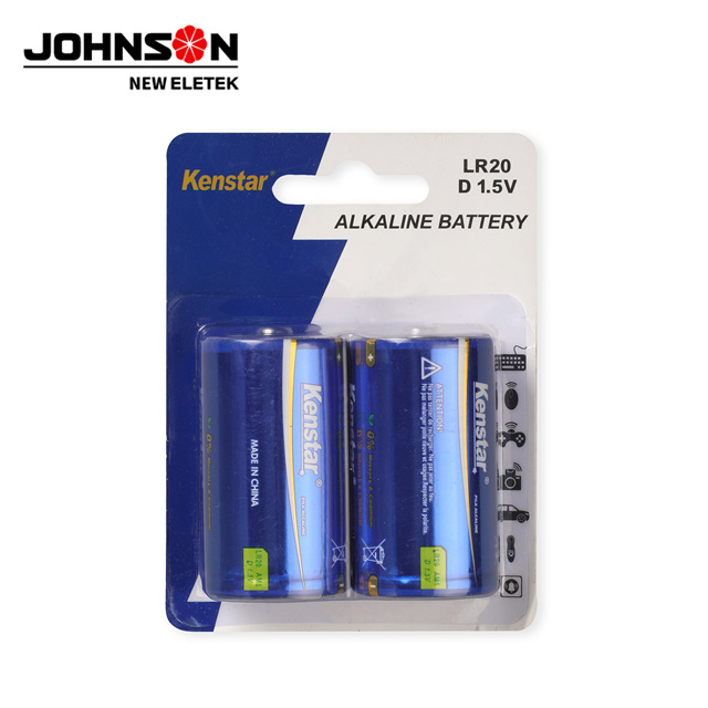 Durability Cheap 1.5V D Size LR20 Alkaline Battery for Home Appliances Toys Remote Control Power Tools