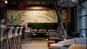 เคาน์เตอร์บาร์ไม้หรูหราสำหรับร้านอาหารและผับค็อกเทล |   เฟอร์นิเจอร์บาร์แบบกำหนดเอง |   บริการออกแบบและก่อสร้างแบบครบวงจร - Product Image 6