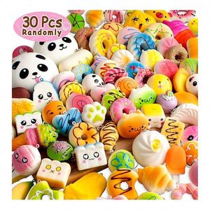Nuevo Juguete Antiestrés Kawaii de Estilo Japonés, Set de Postres de Tarta y Cereza, Juguetes para Apretar con Material de Silicona, Regalo Unisex - Product Image 4