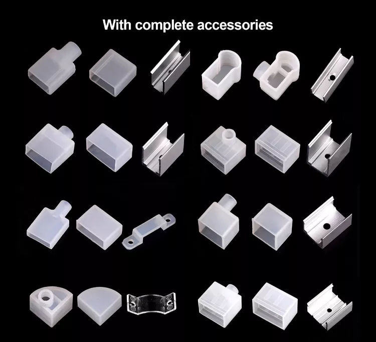 Customized 10*23mm rgbic Led Silicone Neon Light waterproof Neon Strip Indoor or Outdoor Decor