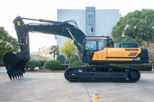 รถขุดไฮดรอลิกแบบตีนตะขาบ รุ่นใหม่ HX550L ขนาด 50 ตัน พร้อมเครื่องยนต์ EPA และปั๊มเป็นส่วนประกอบหลัก - Product Image 2