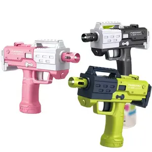 Mainan plastik keluaran baru Pistol elektrik Uzi Watergun Musim Panas Songkran Pistol air Pistol listrik untuk anak-anak