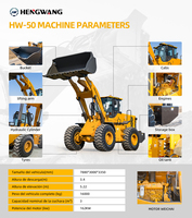 Mini-Radlader 1,6 Tonnen Frontlader 78KW Weichai-Motor Multifunktionaler Hydrauliklader CE ISO Bau- und Landwirtschaft