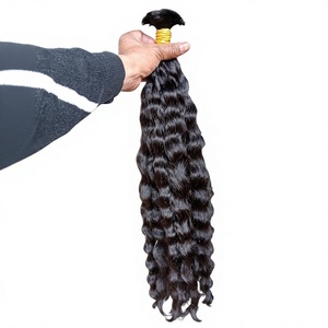 Lots de Cheveux Humains Naturels Bouclés Remy Indiens - 100% Naturels, Cheveux de Donneur Unique, Tissage Fait Main, Sans Traitement Chimique - Product Image 2
