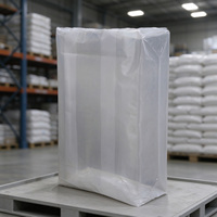 Sacs à valve en PE écologiques, taille personnalisée, solides, flexibles et durables, sacs d'emballage en vrac pour additifs chimiques