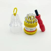 45 #   Jeu de tournevis multifonctionnel magnétique en acier au carbone, finition chromée, marque OEM GLK pour la réparation de téléphones et d'ordinateurs