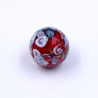 Boules de verre marbrées, Murano, 300 pièces, 20mm