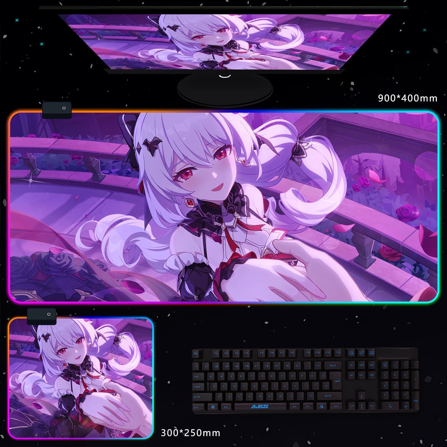 Embrace Under the Moon