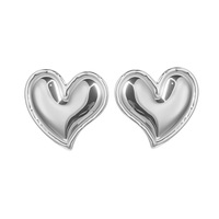 Boucles d'oreilles clous Gaovo Sweet Premium Vintage Rétro Cœur en Acier Inoxydable Résistant au Ternissement Vente en Gros Bijoux de Mode pour Femmes