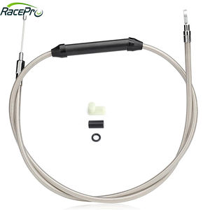 สายคลัตช์มอเตอร์ไซค์เคลือบไวนิล RACEPRO RP9950-2017 ขนาด 62/64/66/68/70/72 สำหรับ Harley Touring <span class=keywords><strong>Road</strong></span> Glide Ultra ปี 2021-2023 - Product Image 4