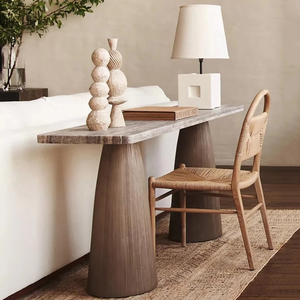 Set di Sedie da Pranzo in Teak Massiccio Personalizzabile, Seduta e Schienale in Corda Intrecciata a Mano, Impermeabile ed Ecologico per Esterni Commerciali - Product Image 5