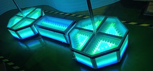 Éclairage LED DJ coloré pour discothèques, pubs, spectacles, 18W, aluminium, pole dance, scène, plateforme, mode de contrôle DMX512 pour entrepôts - Product Image 6