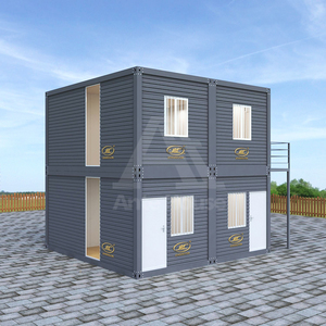 Plan de Casa Prefabricada, Apartamentos Contenedor Desmontables de <span class=keywords><strong>Cuatro</strong></span> Dormitorios, Diseño Industrial, Tienda, Vivienda, Oficina - Product Image 4