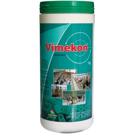 Vet GMP manufacture broad spectrum activity, against bacteria, fungi and virus, Vimekon GSGC
