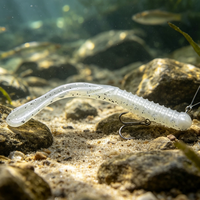 Leurre souple Maxsen fiable pour la pêche au bar rayé en eau salée, type Menhaden Bait Paddle Tail