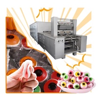 Machine à bonbons gélifiés entièrement automatique, machine à bonbons gélifiés 3D en forme d'œil pour la fabrication de bonbons Squid Games