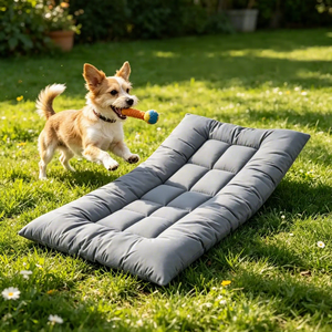 Tapis orthopédique personnalisé <span class=keywords><strong>pour</strong></span> <span class=keywords><strong>chien</strong></span>, <span class=keywords><strong>protection</strong></span> de la colonne vertébrale, résistant aux rayures, rembourré épais, lavable, <span class=keywords><strong>pour</strong></span> grands chiens - Product Image 4