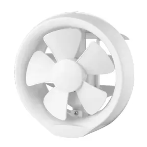 Mini Size 6 Inch Round Shape Electric Ventilation Fan Wall Mounted Window Mounted Exhaust Fans For Hotel