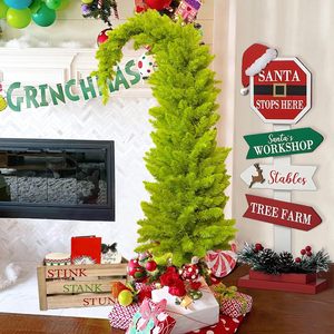 Kerstversiering Levert Cadeau Nieuwjaar Kunstmatige 5ft Groene <span class=keywords><strong>Grinch</strong></span> Kerstboom Voor Thuis - Product Image 3