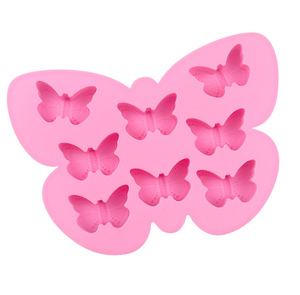 <span class=keywords><strong>Moule</strong></span> en silicone sans BPA à 8 cavités en forme de papillon pour bonbons, gâteaux, chocolats et gelées décoratives - Product Image 5
