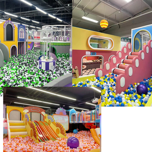 Equipo <span class=keywords><strong>de</strong></span> Juego Interior para Niños, <span class=keywords><strong>Parque</strong></span> <span class=keywords><strong>de</strong></span> Atracciones con Trampolines y Piscinas <span class=keywords><strong>de</strong></span> Pelotas, <span class=keywords><strong>Material</strong></span> LLDPE, Certificado CE, Uso Comercial, 3-12 Años - Product Image 6