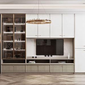 Service de conception d'<span class=keywords><strong>armoire</strong></span> pour un couple, vêtements pour enfants, boutique bleue, style français, gris vert, MDF haute brillance, <span class=keywords><strong>maison</strong></span> aux Émirats arabes unis, au Maroc - Product Image 3