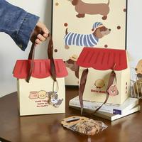 Petites boîtes en papier portables à finition mate UV pour la cuisson de bonbons sans chocolat Mini emballage de cupcake pour la fête de mariage d'anniversaire