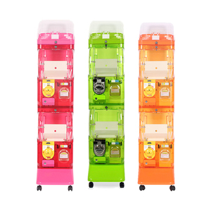 Arcade Gaming Gashapon Machine 45-75mm Gacha Kids Win Prize Game Coin Pusher Gachapon Machine Maquina Gashapon <span class=keywords><strong>Electronica</strong></span> - Product Image 6