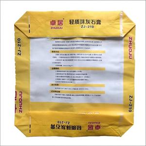 Sacs tissés en polypropylène personnalisés de <span class=keywords><strong>25</strong></span>/50 <span class=keywords><strong>kg</strong></span> pour usine de sacs PP, sacs à valve PP écologiques pour ciment et mélange sec, sacs d'emballage plastique - Product Image 4