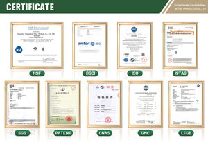 Estantería de Almacenamiento de Alambre con Recubrimiento en Polvo Móvil de Color Verde Oscuro para Trabajo Ligero, Estantería de Hierro para Almacén - Product Image 5
