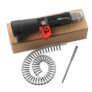 Cloueuse à chaîne pneumatique, tête de cloueuse à spirale, cloueuse automatique, cloueuse électrique automatique avec outil en spirale - Product Image 1