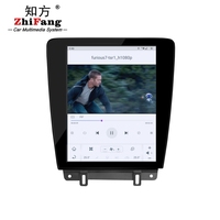 Lecteur DVD vidéo de voiture Android 13.0 G6 8/128 Go pour Mustang 2010-2013, écran tactile 12,1 pouces, DSP, autoradio, GPS