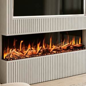 Cheminée électrique commerciale Napoleon avec insert LCD, effet LCD multicolore, 750/1500W réglable, économie d'énergie, télécommande/contrôle par application - Product Image 3