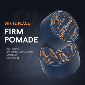 <span class=keywords><strong>Cera</strong></span> para el Cabello de Barbería Profesional, Fijación Súper Fuerte para Hombres, Pomada Fácil de Enjuagar con Base de Agua, Marca Privada - Product Image 2