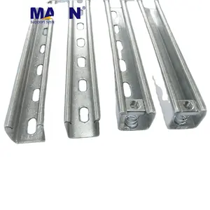 41*41mm Unistrut סוג יתד ערוץ ספק עם מחירון