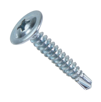 # Vis à tête plate pour tôles 8 x 1 pouce, vis à tête plate en acier inoxydable 410, vis autotaraudeuses à tête Phillips