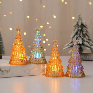 Home Decor Crystal Christmas <b>Tree</b> Gifts Christmas Party Night Decorations <b>LED</b> Crystal Christmas <b>Tree</b> Night <b>Light</b> - Product Image 2